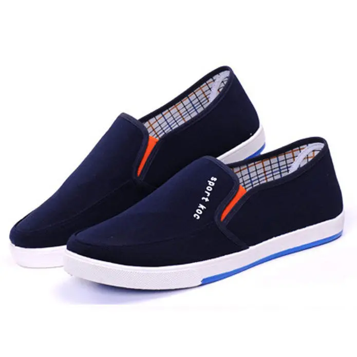 Spring and summer old Beijing cloth men's breathable work non-slip wear-resistant one-legged net casual soft bottom canvas shoes
Spring and summer old Beijing cloth men's breathable work non-slip wear-resistant one-legged net casual soft bottom canvas shoes