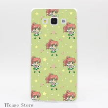 2993CA sailor moon crystal text hellip Transparent Hard Cover Case for Galaxy A3 A5 A7 A8 Note 2 3 4 5 J5 J7 Grand 2 & Prime