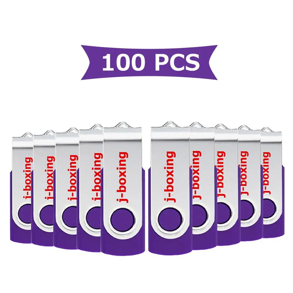 J-boxing Bulk 100PCS 2GB Flash Pen Drive Metal Rotating USB Flash Drive for PC Tablet Macbook Laptop USB Device 2GB Memory Stick
J-boxing Bulk 100PCS 2GB Flash Pen Drive Metal Rotating USB Flash Drive for PC Tablet Macbook Laptop USB Device 2GB Memory Stick