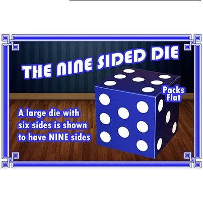 The nine side dice - Trick, Card magic,paper mache mask,magic tricks,fire,props,comedy
The nine side dice - Trick, Card magic,paper mache mask,magic tricks,fire,props,comedy