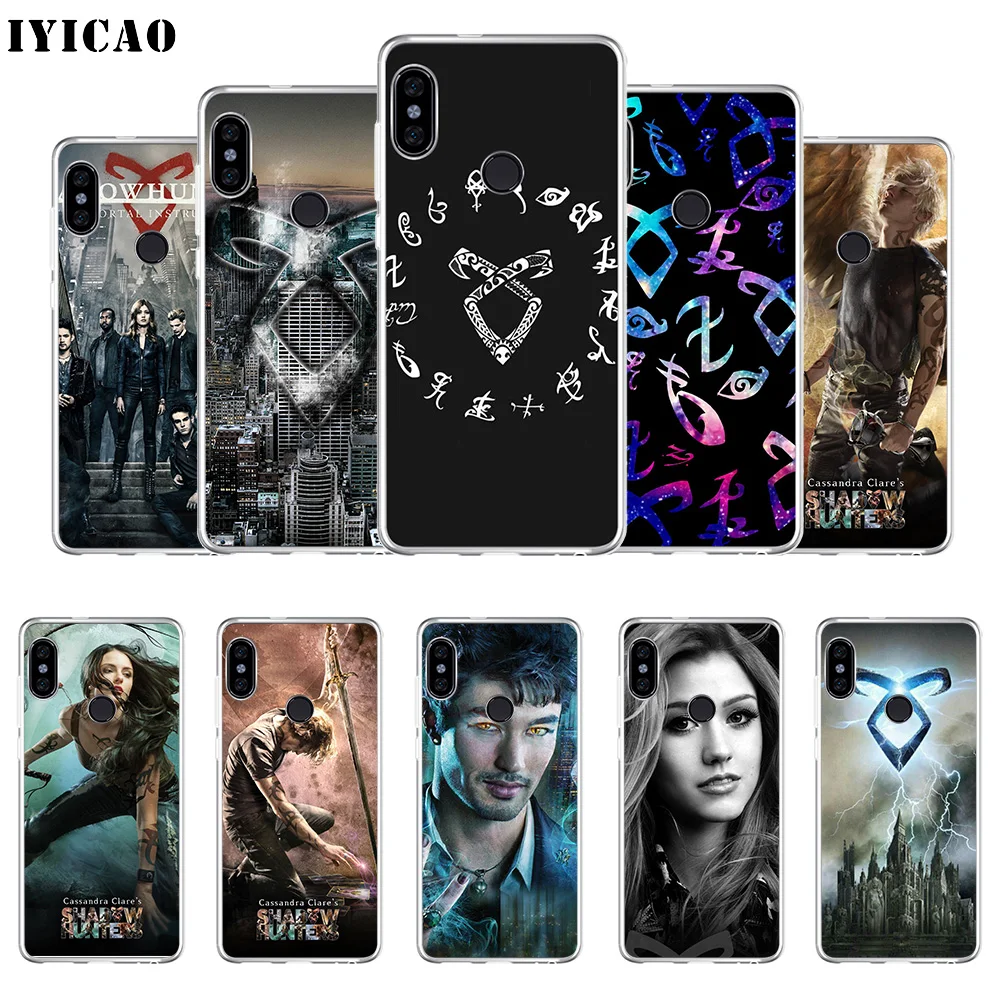 IYICAO Shadowhunters TV shows Soft Silicone Phone Case for Xiaomi Redmi 4A 5A 6A Note 7 6 5 Pro Plus Redmi 4X 5A Prime Cover
IYICAO Shadowhunters TV shows Soft Silicone Phone Case for Xiaomi Redmi 4A 5A 6A Note 7 6 5 Pro Plus Redmi 4X 5A Prime Cover