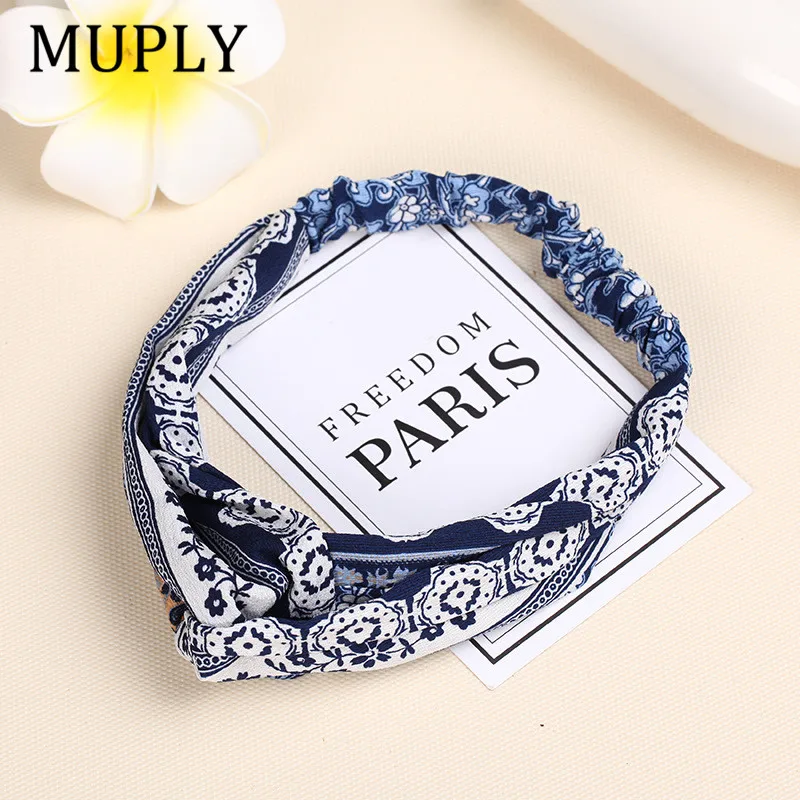 Bohemian Style Elastic Headbands Boho Cross Floral Turban Girls Flower Hairbands Striped Headwrap Hair Accessories For Women
Bohemian Style Elastic Headbands Boho Cross Floral Turban Girls Flower Hairbands Striped Headwrap Hair Accessories For Women