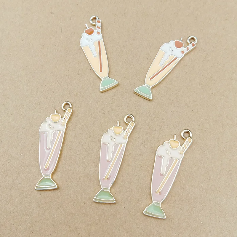 10pcs 11x31mm Ice cream drinks cup charm for jewelry making and crafting fashion earring charms zinc alloy
10pcs 11x31mm Ice cream drinks cup charm for jewelry making and crafting fashion earring charms zinc alloy