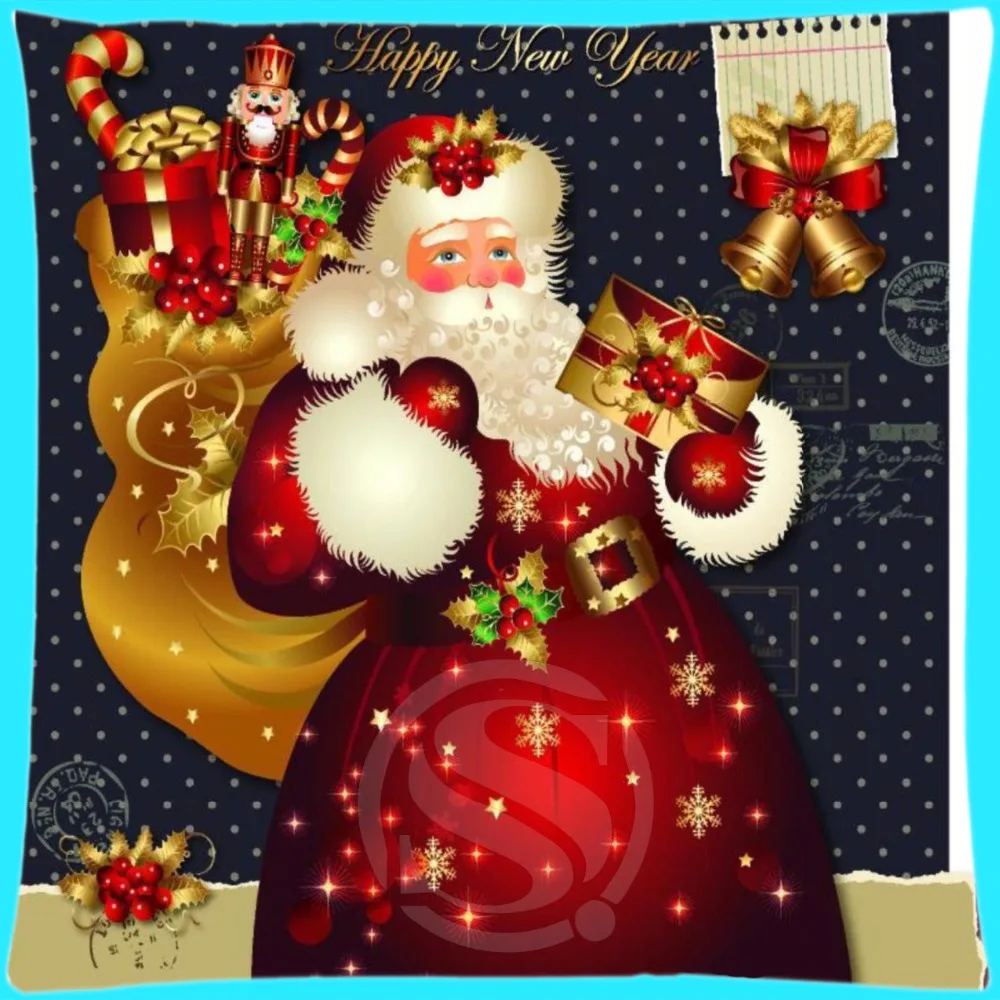R#196 New Custom Pillow Case Christmas gift Santa Claus #20 Pillowcases zipper (40X40cm duplex print) Pillow Cover T810&R196ex
R#196 New Custom Pillow Case Christmas gift Santa Claus #20 Pillowcases zipper (40X40cm duplex print) Pillow Cover T810&R196ex