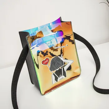 Women's PVC Clear Crossbody Bag New Printed PU Leather Tote Female Transparent Purse Shoulder Handbag Fashionabl Mini Messenger
Women's PVC Clear Crossbody Bag New Printed PU Leather Tote Female Transparent Purse Shoulder Handbag Fashionabl Mini Messenger