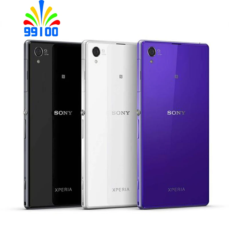 Оригинальный сотовый телефон Sony Xperia Z1 C6903 5 0 'ƈGBRAM + 16 гб ROM Quad Core