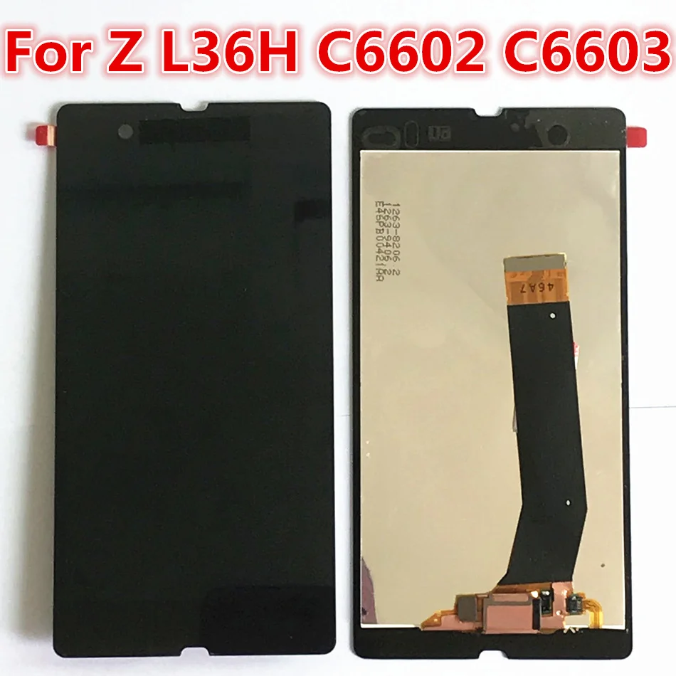 5.0 Original LCD For SONY Xperia Z LCD Display Touch Screen Digitizer For Xperia Z LCD L36H C6603 C6602 LCD display Screen
5.0 Original LCD For SONY Xperia Z LCD Display Touch Screen Digitizer For Xperia Z LCD L36H C6603 C6602 LCD display Screen