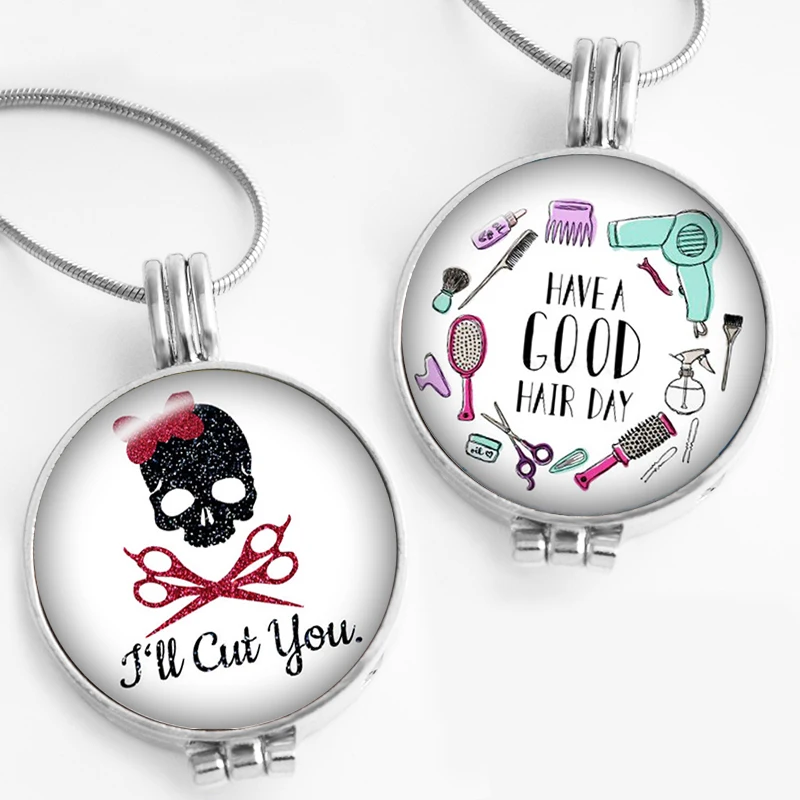 Hair salon Hairdresser Perfume Aroma Locket glass Pendant Necklace Fragrance Essential Oil Aromatherapy Diffuser PD935
Hair salon Hairdresser Perfume Aroma Locket glass Pendant Necklace Fragrance Essential Oil Aromatherapy Diffuser PD935
