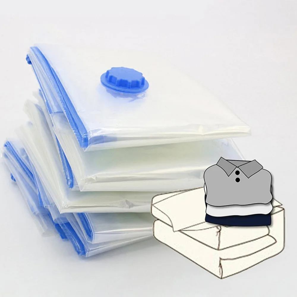 Plastic Transparent+blue Travel Package Bag Storage Bag Large Space Saver Saving Storage Vacuum Seal Compressed Travel Organizer
Plastic Transparent+blue Travel Package Bag Storage Bag Large Space Saver Saving Storage Vacuum Seal Compressed Travel Organizer