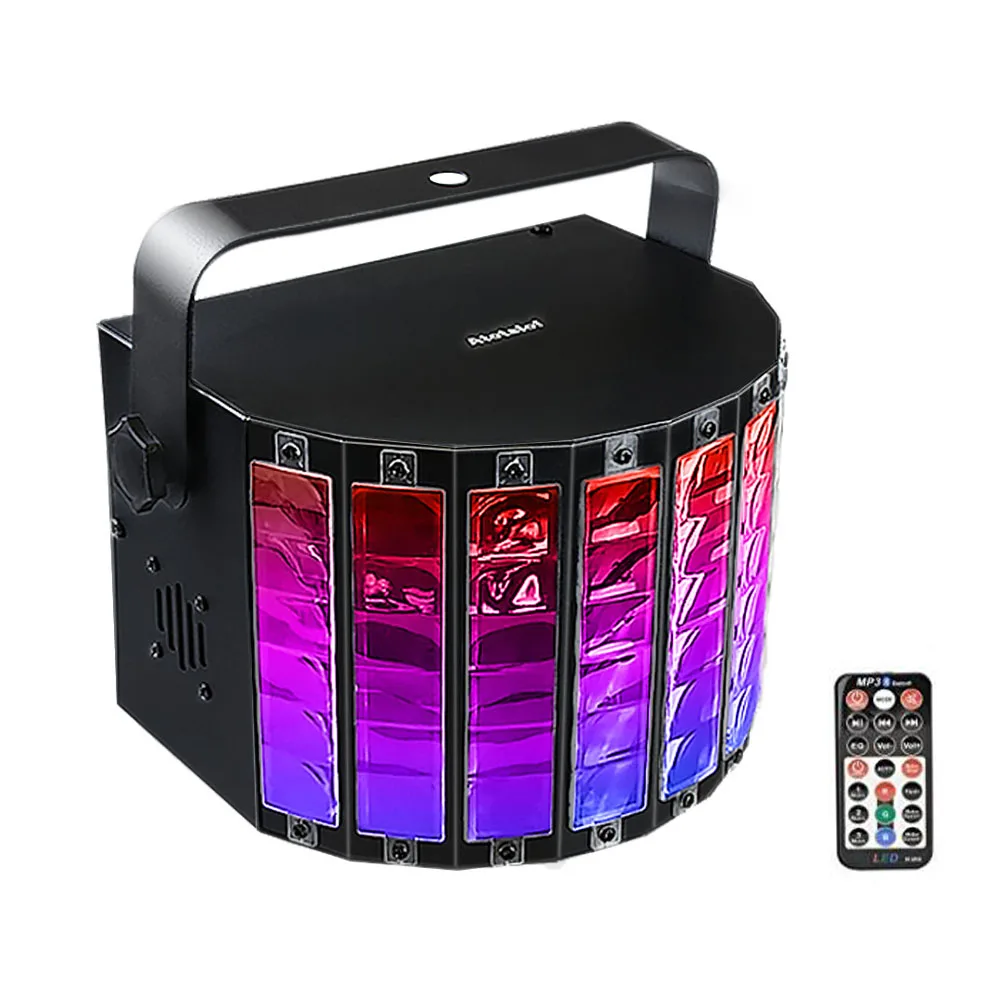 MP3 Bluetooth LED Stage Light 18W 9 Colors Sound Activated Disco DJ Light with Remote Control Bar Wedding Bar Music Stage Light
MP3 Bluetooth LED Stage Light 18W 9 Colors Sound Activated Disco DJ Light with Remote Control Bar Wedding Bar Music Stage Light