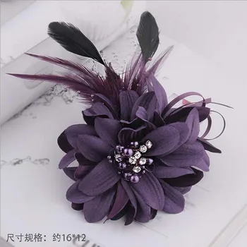 1Pcs DIY 6 Kinds Style Feather Corsage flowers Artificial Bride Flowers Wedding Party Decoration Corsage Flowers
1Pcs DIY 6 Kinds Style Feather Corsage flowers Artificial Bride Flowers Wedding Party Decoration Corsage Flowers