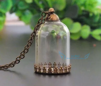 free shipping!!! 10sets/lot clear glass tube globe necklace kit/glass cover pendant--30x20mm
free shipping!!! 10sets/lot clear glass tube globe necklace kit/glass cover pendant--30x20mm