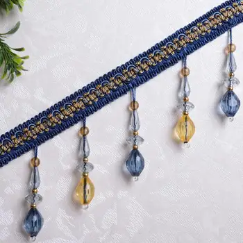 12yard/lot Two-color Crystal Olive Bead Tassel Pendant Hanging Lace Trim Ribbon For Window Curtains Decorate Sewing Tassels Diy
12yard/lot Two-color Crystal Olive Bead Tassel Pendant Hanging Lace Trim Ribbon For Window Curtains Decorate Sewing Tassels Diy