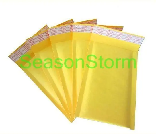 10 pcs/lot Bubble Mailers Padded Envelopes Small Size Kraft Paper Air Bubble Envelope Bag Yellow Color
10 pcs/lot Bubble Mailers Padded Envelopes Small Size Kraft Paper Air Bubble Envelope Bag Yellow Color