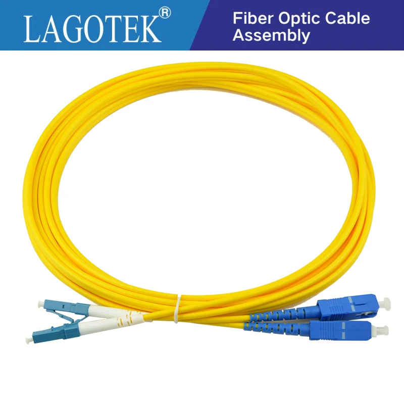 10PCS/bag LC UPC to SC UPC 3M Single mode Duplex fiber optic patch cord LC-SC 3M 2.0mm or 3.0mm FTTH fiber optic jumper cable
10PCS/bag LC UPC to SC UPC 3M Single mode Duplex fiber optic patch cord LC-SC 3M 2.0mm or 3.0mm FTTH fiber optic jumper cable