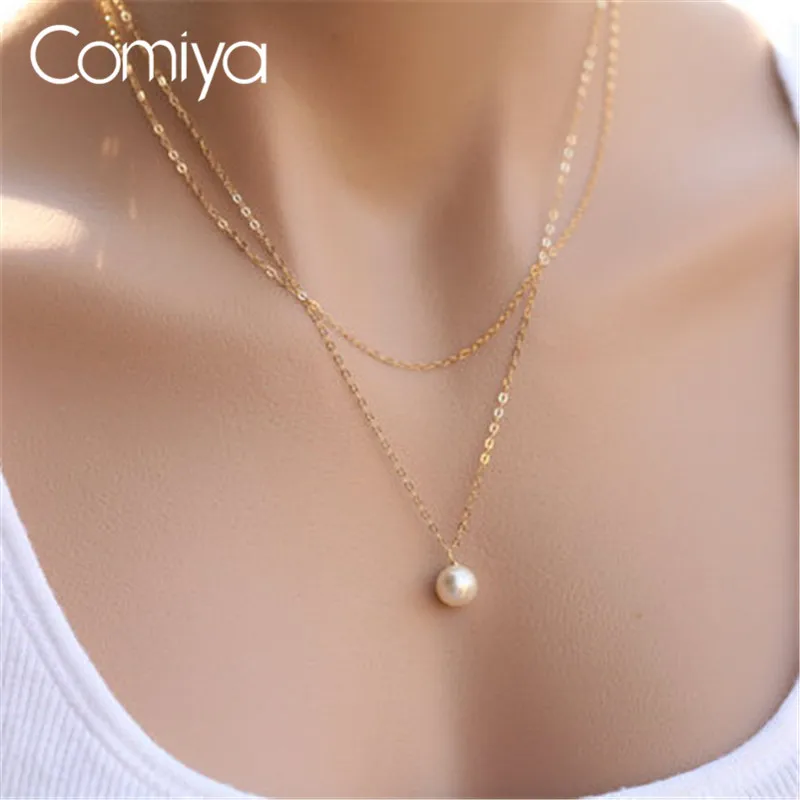 Comiya Gold And Silver Color Link Chain Statement Korean Female Strip Colares Longos Fantasy Layered Simulated Pearl Necklaces
Comiya Gold And Silver Color Link Chain Statement Korean Female Strip Colares Longos Fantasy Layered Simulated Pearl Necklaces