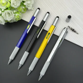 10pcs/lot New Arrival Tool Ballpoint Pen Multi-functional spirit level scale screwdriver ruler touch screen pen gift tool pen
10pcs/lot New Arrival Tool Ballpoint Pen Multi-functional spirit level scale screwdriver ruler touch screen pen gift tool pen