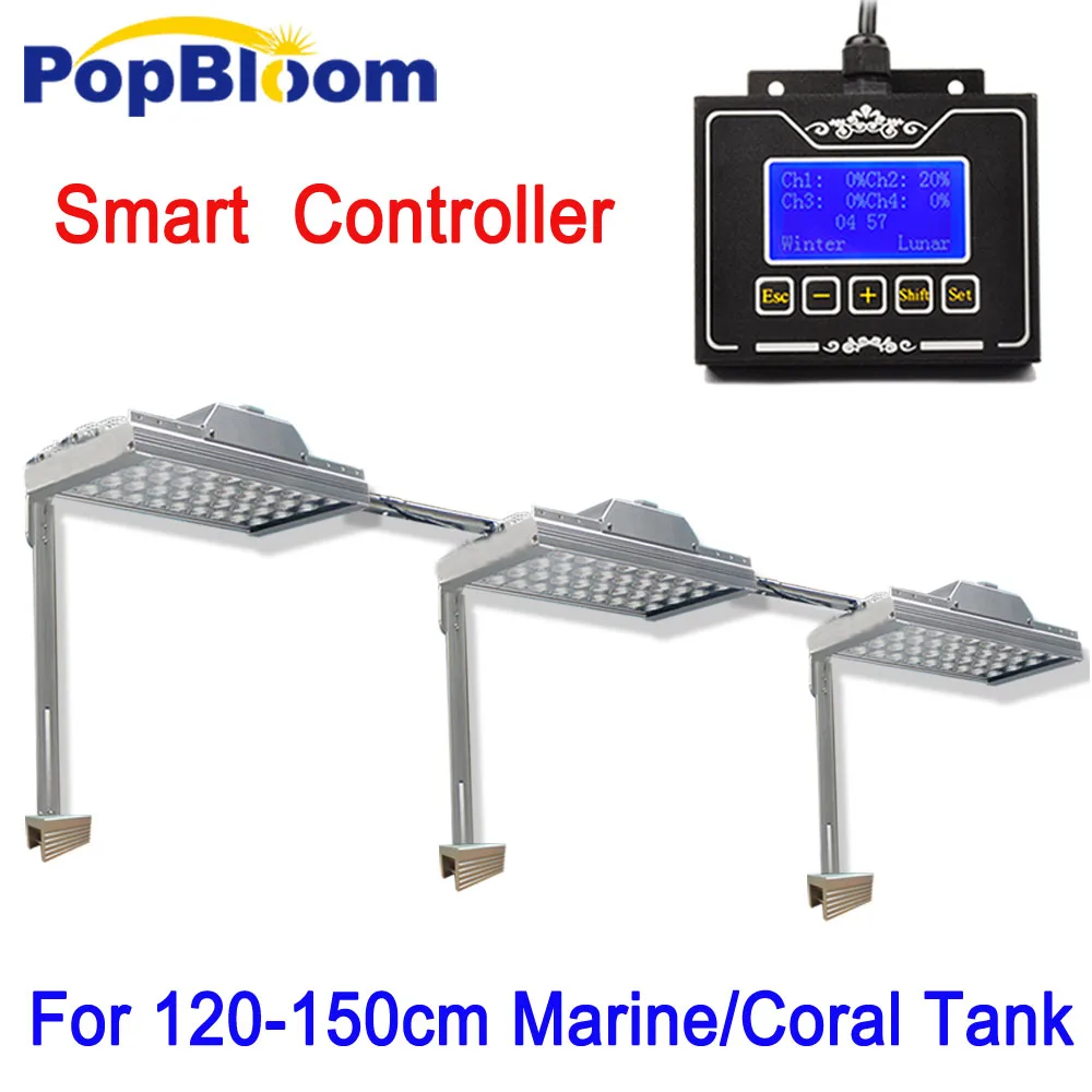 3pcs 150cm 60inch 5ft Saltwater Dimmable LED Aquarium Light For Coral Reef Grow SPS LPS Full Spectrum ProgrammableMH3SP3
3pcs 150cm 60inch 5ft Saltwater Dimmable LED Aquarium Light For Coral Reef Grow SPS LPS Full Spectrum ProgrammableMH3SP3