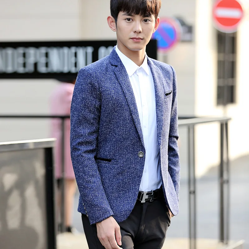 New Arrival Fashion Brand Blazer Jacket Men Single Button Slim Fit Suit Coat Korean Dress Jacket Party Casual Men Clothing
New Arrival Fashion Brand Blazer Jacket Men Single Button Slim Fit Suit Coat Korean Dress Jacket Party Casual Men Clothing