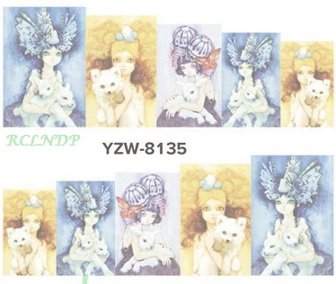 Water sticker for nail art decoration slider girl dog butterfly cat cartoon adhesive design decal manicure lacquer accessoires
Water sticker for nail art decoration slider girl dog butterfly cat cartoon adhesive design decal manicure lacquer accessoires