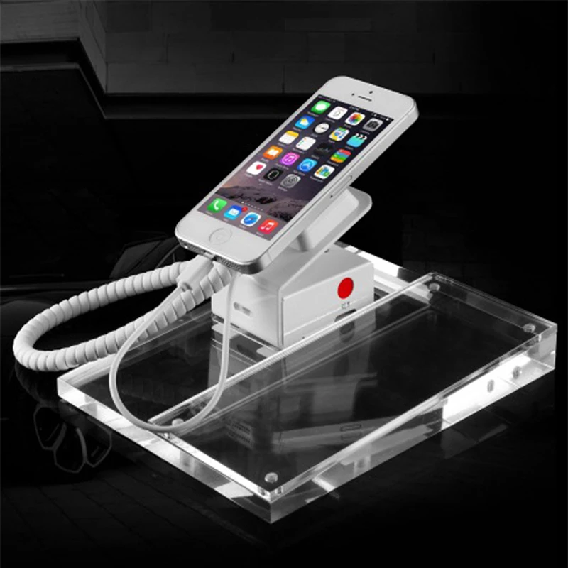 Crystal Transparent Acrylic Phone Security Burglar Alarm Display Stand Holder Loss Prevention White With Cable, Remote Control
Crystal Transparent Acrylic Phone Security Burglar Alarm Display Stand Holder Loss Prevention White With Cable, Remote Control