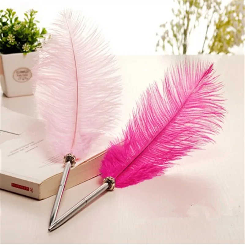 Colorful feather decorative Ballpoint Pen Metal Gift Tool Fashion School Office Supplies Students Gift Awards
Colorful feather decorative Ballpoint Pen Metal Gift Tool Fashion School Office Supplies Students Gift Awards