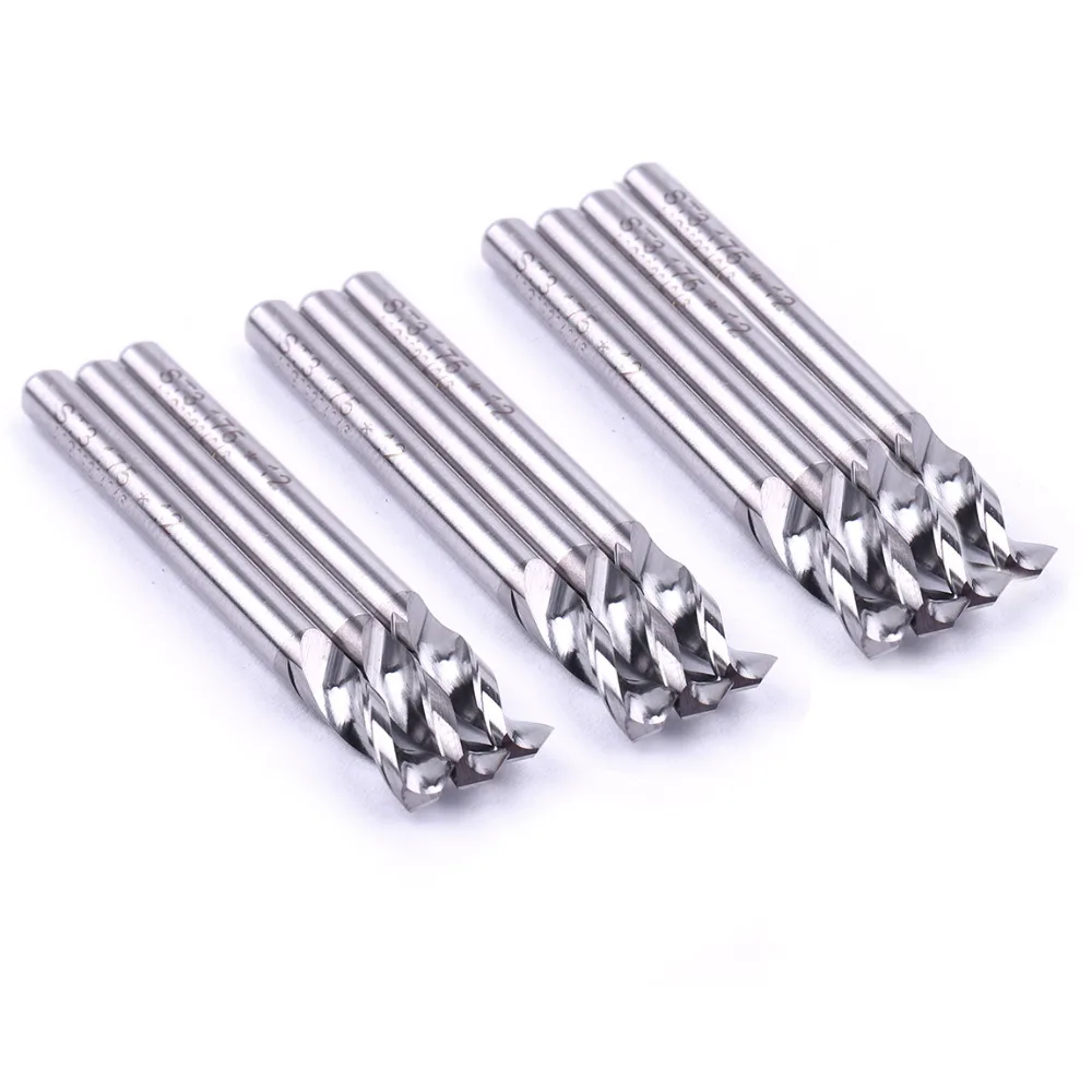 High Quality 10Pcs/Set 3.175x12mm Carbide PCB/FPC Drill Bit CNC Router Bit Micro Drill Bit For Stainless Steel & Hardware mould
High Quality 10Pcs/Set 3.175x12mm Carbide PCB/FPC Drill Bit CNC Router Bit Micro Drill Bit For Stainless Steel & Hardware mould