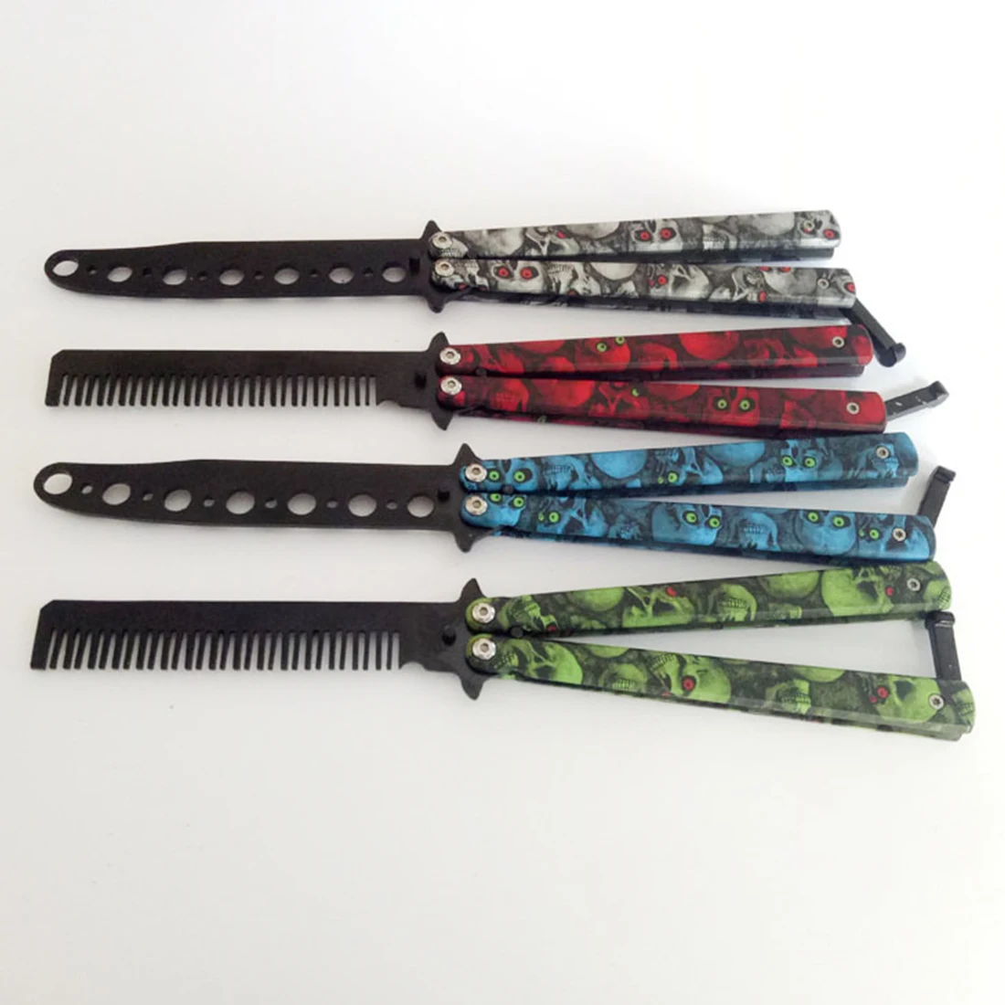 New Butterfly Knife Instructor Training Folding Self Defense Knife Tool Ghost Head Practice No Sharp Blades Butterfly Sickle
New Butterfly Knife Instructor Training Folding Self Defense Knife Tool Ghost Head Practice No Sharp Blades Butterfly Sickle