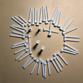 Zirconia ceramic screw / antioxidant, high temperature resistant, acid base, high strength screw /M5*20
Zirconia ceramic screw / antioxidant, high temperature resistant, acid base, high strength screw /M5*20