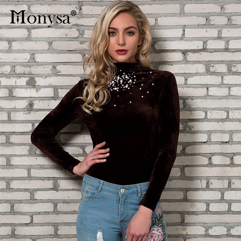 Fashion Streetwear Velvet Blouses Women 2018 Spring New Arrivals Slim Fit Long Sleeve Tops Ladies Beading Turtleneck Blouse
Fashion Streetwear Velvet Blouses Women 2018 Spring New Arrivals Slim Fit Long Sleeve Tops Ladies Beading Turtleneck Blouse