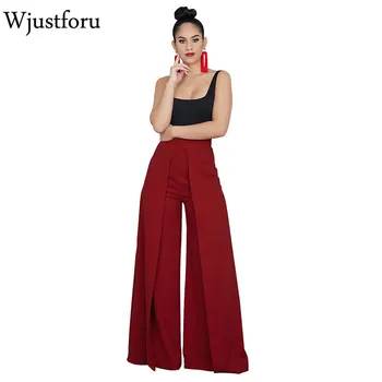 Wjustforu Spring Loose Flare Pants Women Fashion Elegant Casual Wide Leg Pants Female Pleated Solid Color Bodycon Pants Vestido
Wjustforu Spring Loose Flare Pants Women Fashion Elegant Casual Wide Leg Pants Female Pleated Solid Color Bodycon Pants Vestido