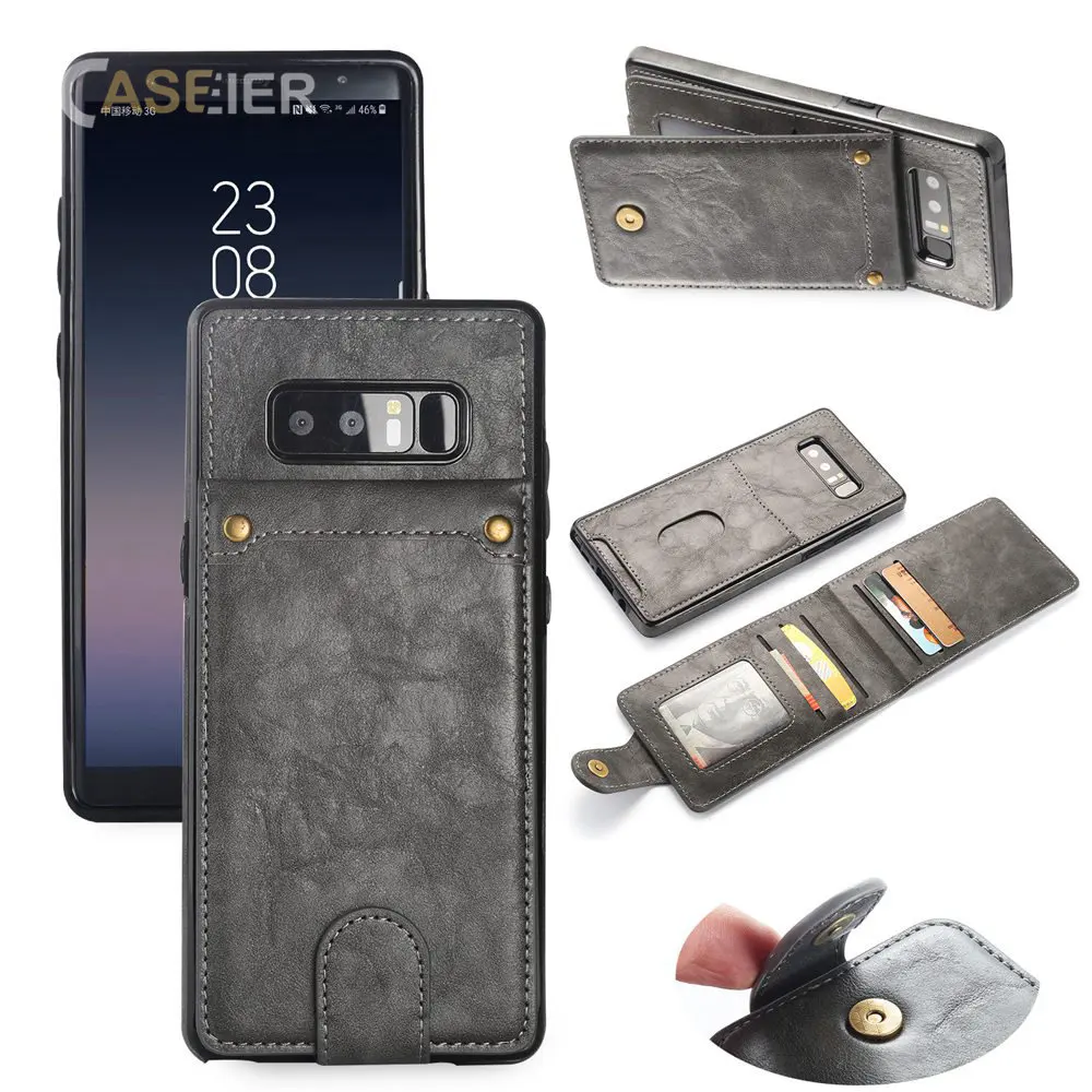 CASEIER Vintage Card Leather Case For Samsung Galaxy S9 S8 Plus S7 Edge Flip Pu Leather Phone Case For Samsung Galaxy Note 8
CASEIER Vintage Card Leather Case For Samsung Galaxy S9 S8 Plus S7 Edge Flip Pu Leather Phone Case For Samsung Galaxy Note 8