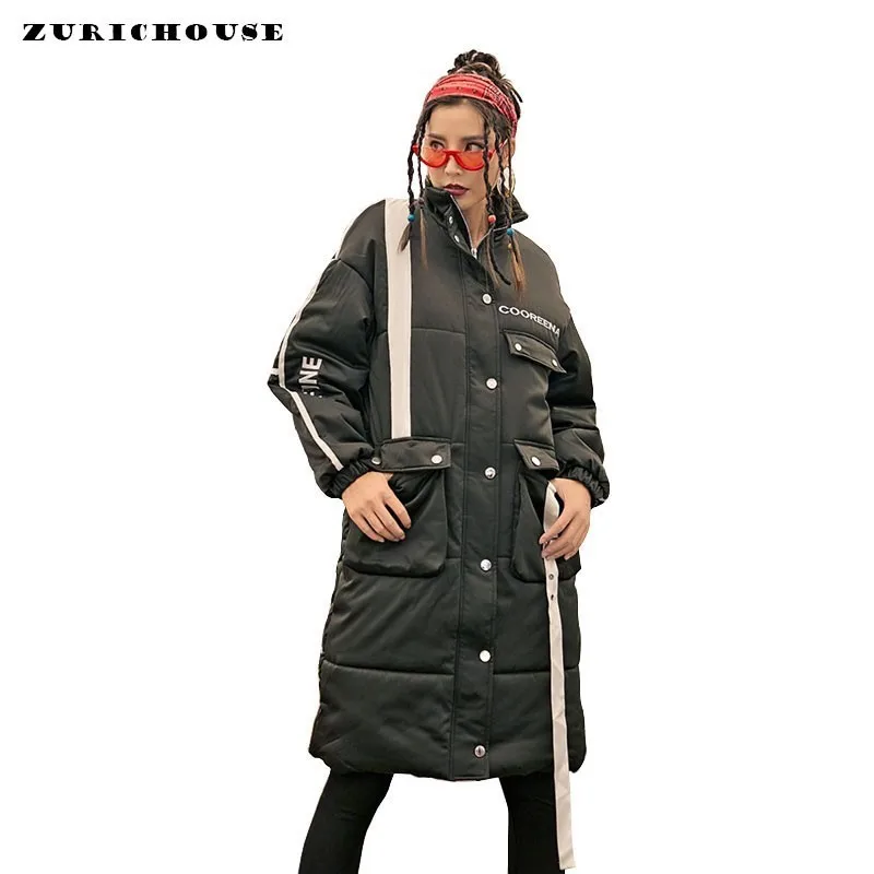 ZURICHOUSE 2019 Winter Jacket Women Long Parka Outwear Fashion Letter Embroidery Thick Warm Coat Cotton Padded Jackets Female
ZURICHOUSE 2019 Winter Jacket Women Long Parka Outwear Fashion Letter Embroidery Thick Warm Coat Cotton Padded Jackets Female