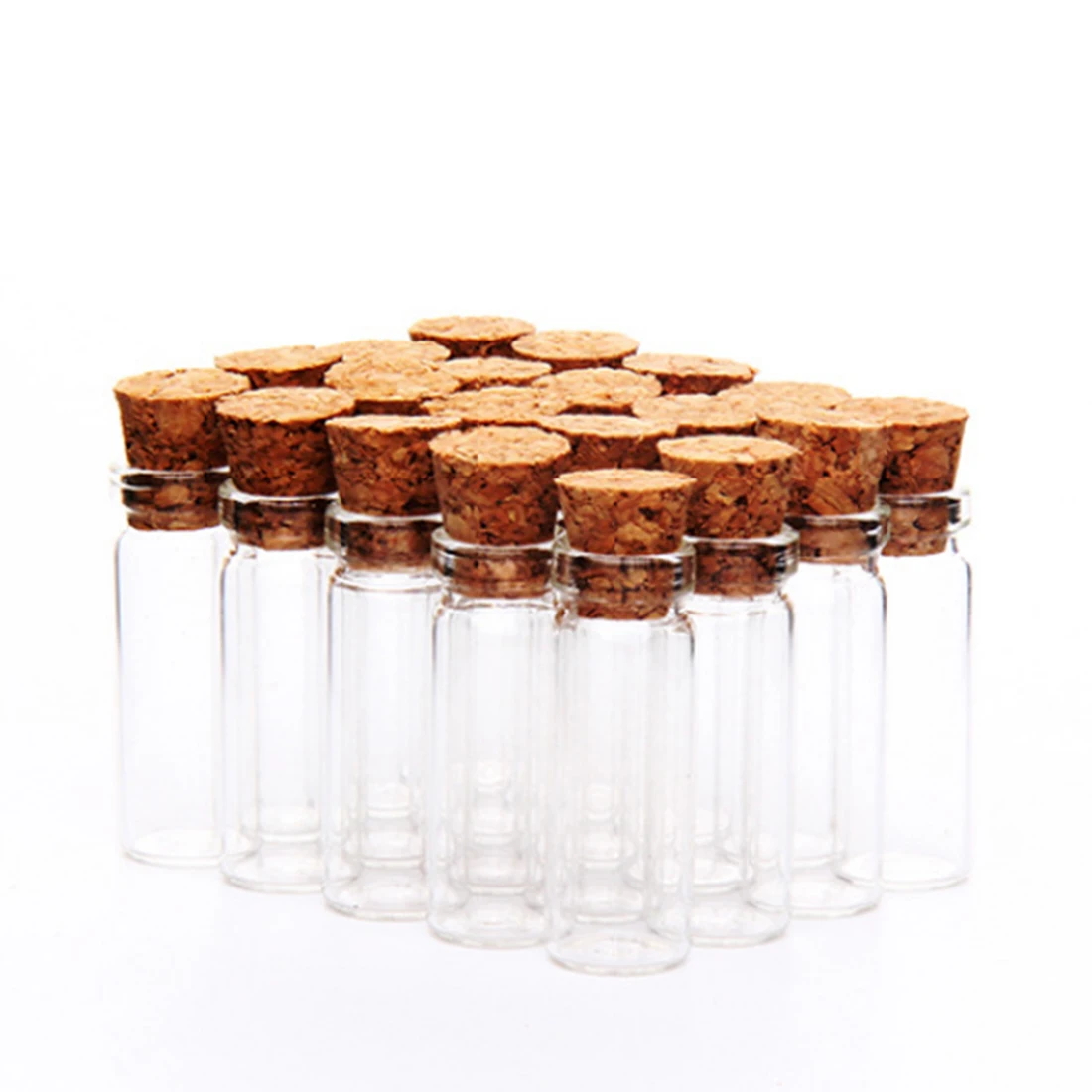 iTECHOR 30Pcs 2.5ML Glass Bottles Wishing Bottle Empty Sample Storage Jars with Cork Stoppers - Transparent
iTECHOR 30Pcs 2.5ML Glass Bottles Wishing Bottle Empty Sample Storage Jars with Cork Stoppers - Transparent