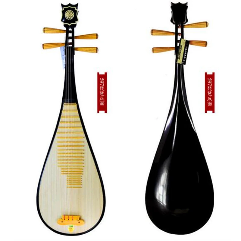 Китайский lute Pipa Dunhuang 597 Национальный струнный инструмент Pi pa Linfa игра для взрослых