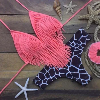Explosive tassel leopard sexy bikini sets New backless leopard print bikinis for women
Explosive tassel leopard sexy bikini sets New backless leopard print bikinis for women