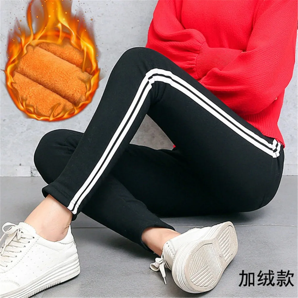 High Quality Cotton Leggings Side stripes Women Casual Legging Pant Plus Size 3XL High Waist Fitness Leggings Plump Female 2019
High Quality Cotton Leggings Side stripes Women Casual Legging Pant Plus Size 3XL High Waist Fitness Leggings Plump Female 2019
