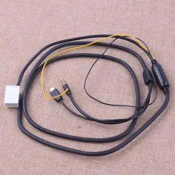CITALL New 3.5mm Jack Aux Audio Cable Adapter for Peugeot 307 408 308 Citroen Sega C2 C5 2007 2008 2009 2010-2014 2015 2016 2017
CITALL New 3.5mm Jack Aux Audio Cable Adapter for Peugeot 307 408 308 Citroen Sega C2 C5 2007 2008 2009 2010-2014 2015 2016 2017