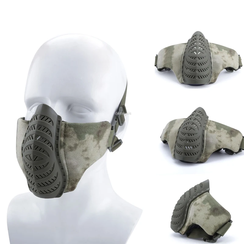 Half Face Military Airsoft Paintball Mask Protective Outdoor CS Wargame Hunting Masks Breathable Tactical Combat Mask
Half Face Military Airsoft Paintball Mask Protective Outdoor CS Wargame Hunting Masks Breathable Tactical Combat Mask