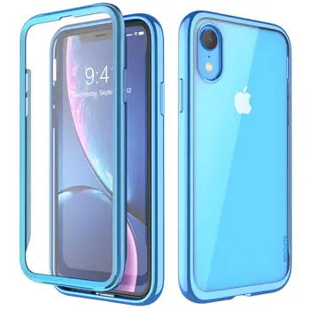 For iPhone XR 6.1 inch SUPCASE Case UB Electro Full-Body Clear Plated Glitter Slim Hybrid Cover with Built-in Screen Protector
For iPhone XR 6.1 inch SUPCASE Case UB Electro Full-Body Clear Plated Glitter Slim Hybrid Cover with Built-in Screen Protector