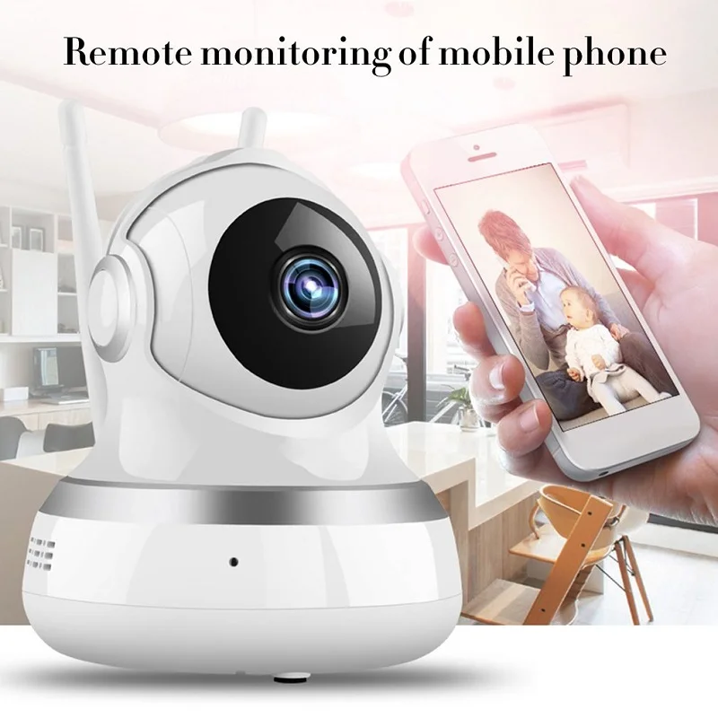 HD Smart WiFi Audio Camera 1080P Wireless Camera Video Real Time Alarm Dual-Aerials Remote Monitor Of Monile Phone US/EU Plug B4
HD Smart WiFi Audio Camera 1080P Wireless Camera Video Real Time Alarm Dual-Aerials Remote Monitor Of Monile Phone US/EU Plug B4