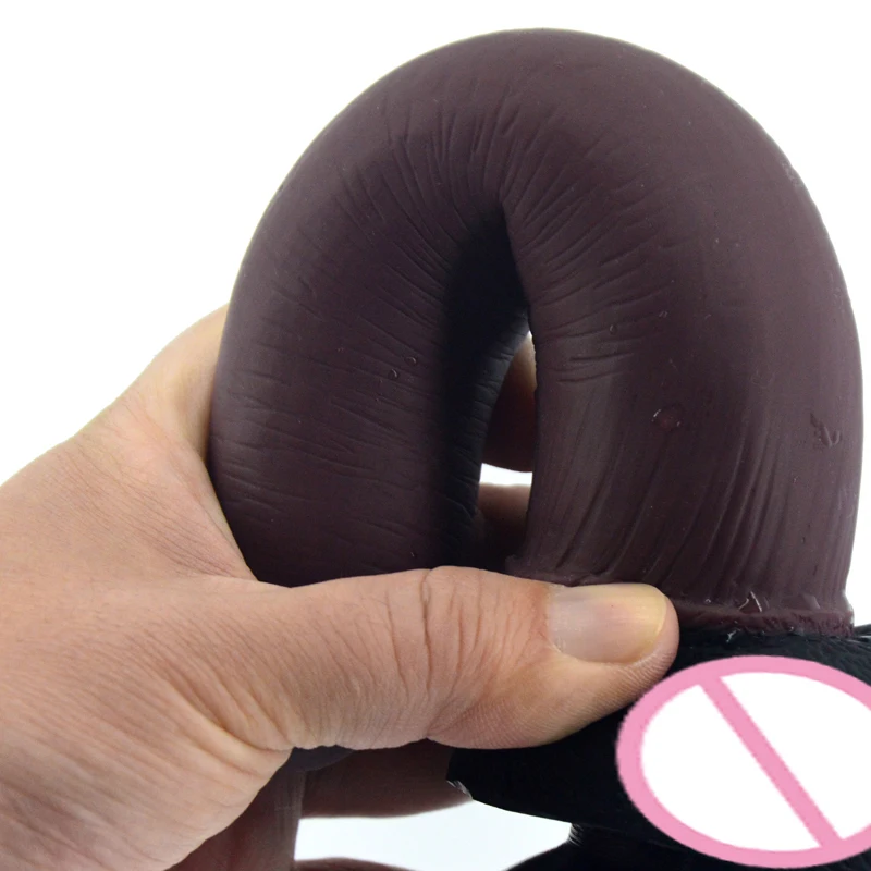 Silicone Animal Dildo Kangaroo Realistic Penis With Strong Suction Cup Sex Toys For Women Inserting The Vagina Comfortably