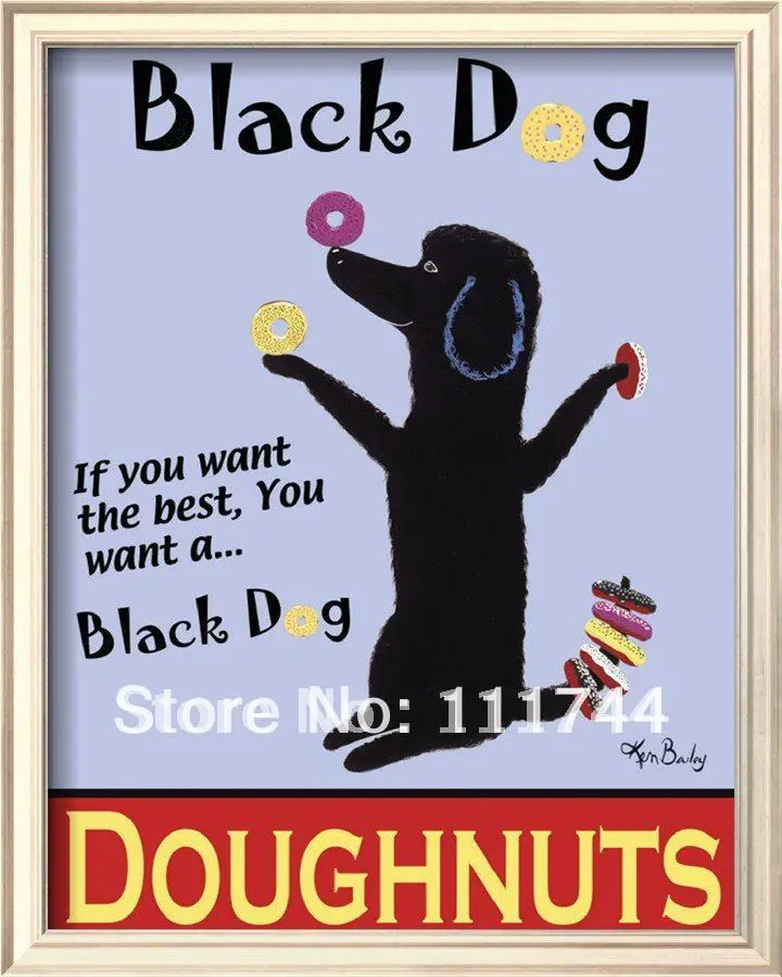abstract art to buy Black Dog Doughnuts by Ken Bailey paintings 100%handmade High quality
abstract art to buy Black Dog Doughnuts by Ken Bailey paintings 100%handmade High quality