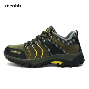 zeeohh men outdoor hiking shoes waterproof breathable hunting trekking sport climbing anti-wear soft walking Male Footwear
zeeohh men outdoor hiking shoes waterproof breathable hunting trekking sport climbing anti-wear soft walking Male Footwear