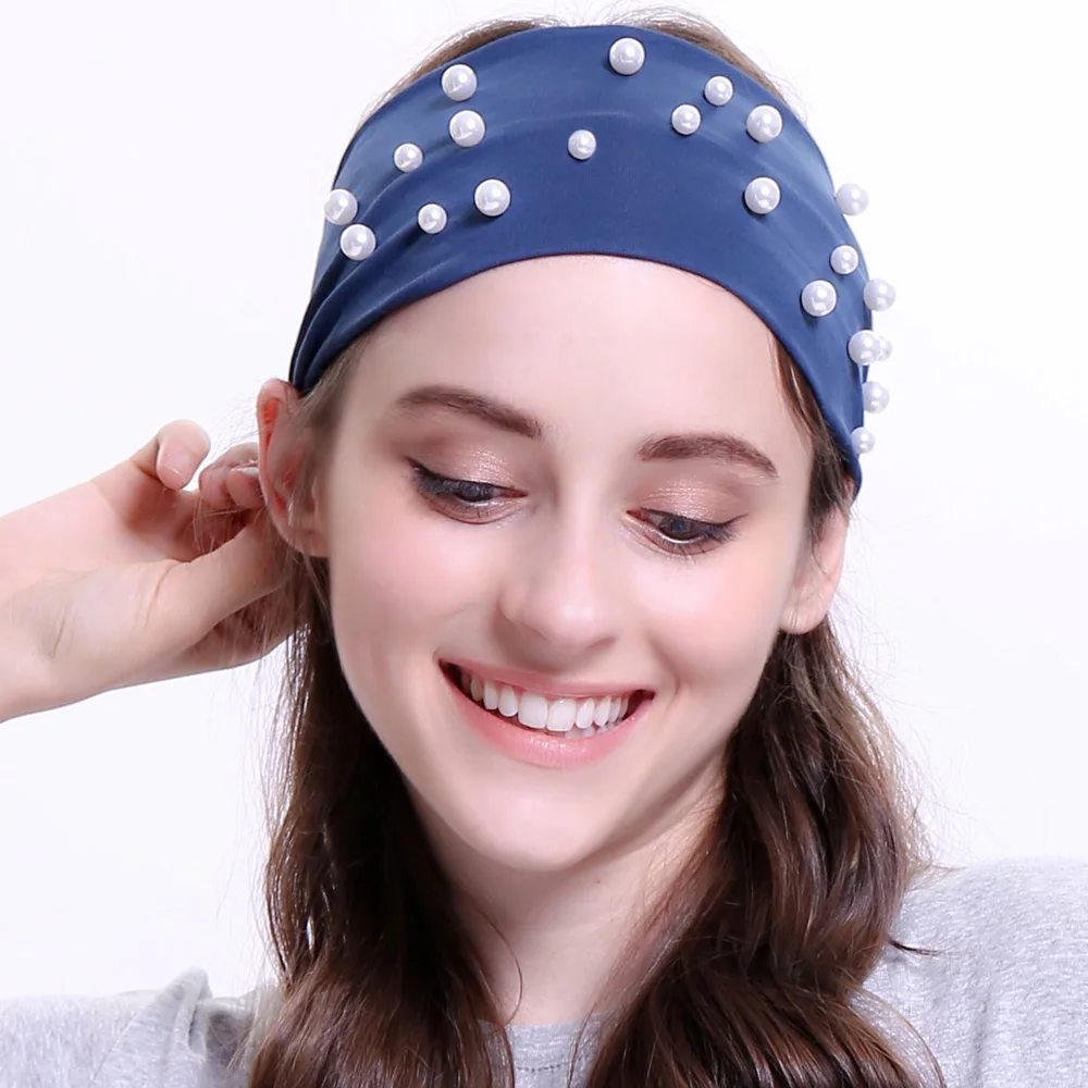 Charm Wood Women's Plain Stretch Headbands Fashion Hair Accessories Gift Pearls Elastic Flat Headband For Girls Shine Pearl Hair
Charm Wood Women's Plain Stretch Headbands Fashion Hair Accessories Gift Pearls Elastic Flat Headband For Girls Shine Pearl Hair