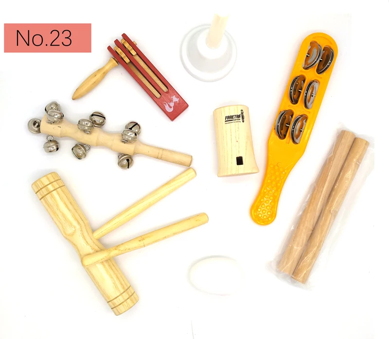 BIG SALE 6pc new musical instruments toy set wooden percussion instruments for baby preschool kids music rhythm educational
BIG SALE 6pc new musical instruments toy set wooden percussion instruments for baby preschool kids music rhythm educational