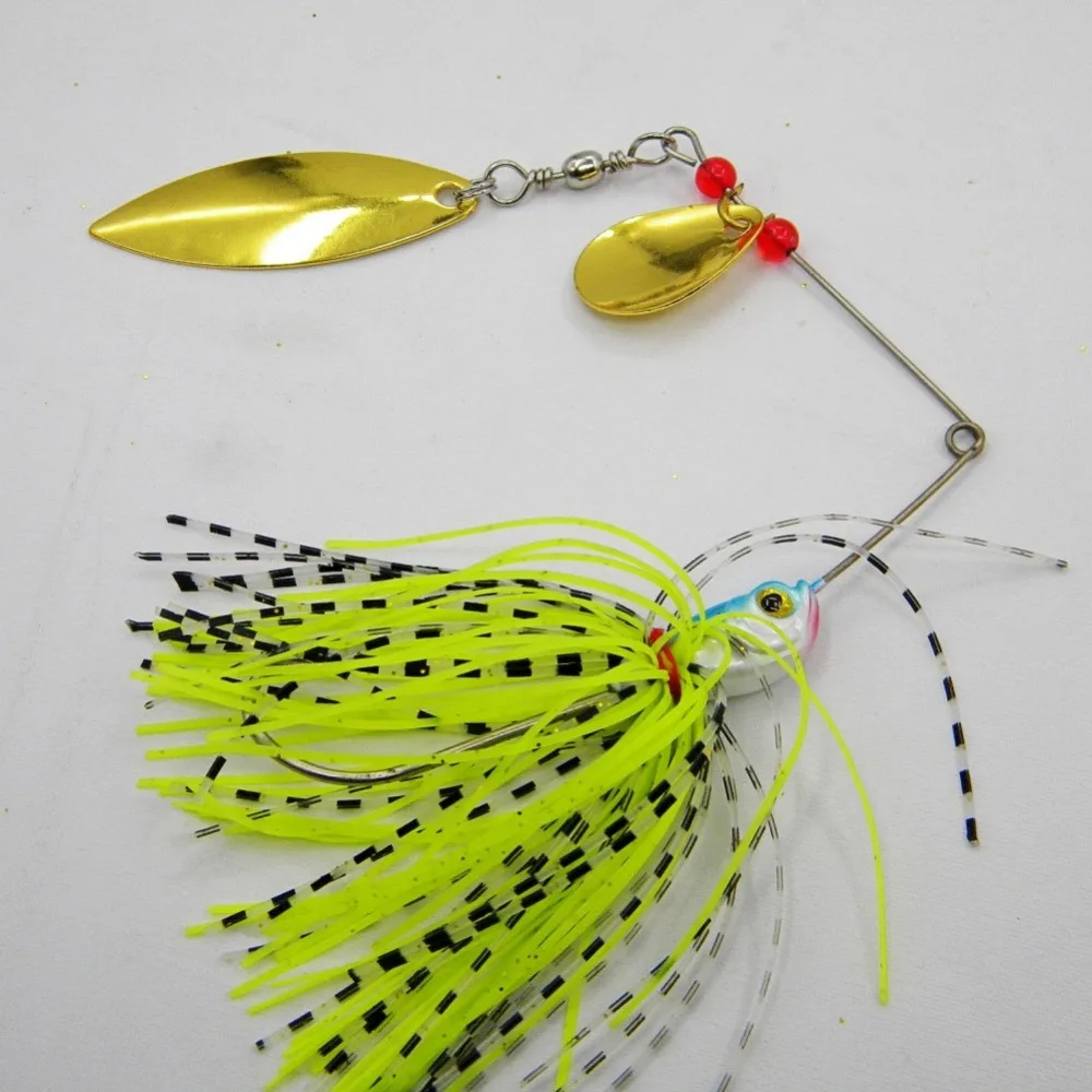 Spinner Bait Fishing lure 19.8G wobbler fish isca artificial fishing tackle fishing swivels leurre peche Free shipping
Spinner Bait Fishing lure 19.8G wobbler fish isca artificial fishing tackle fishing swivels leurre peche Free shipping