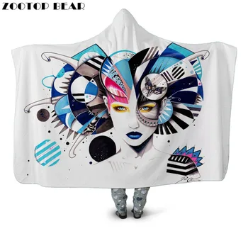 Female Model Hooded Blanket Geometric 3D print Adult Hipster Wearable Cloak Flower Quilts Bedding Soft Fleece Blankets Fashion
Female Model Hooded Blanket Geometric 3D print Adult Hipster Wearable Cloak Flower Quilts Bedding Soft Fleece Blankets Fashion
