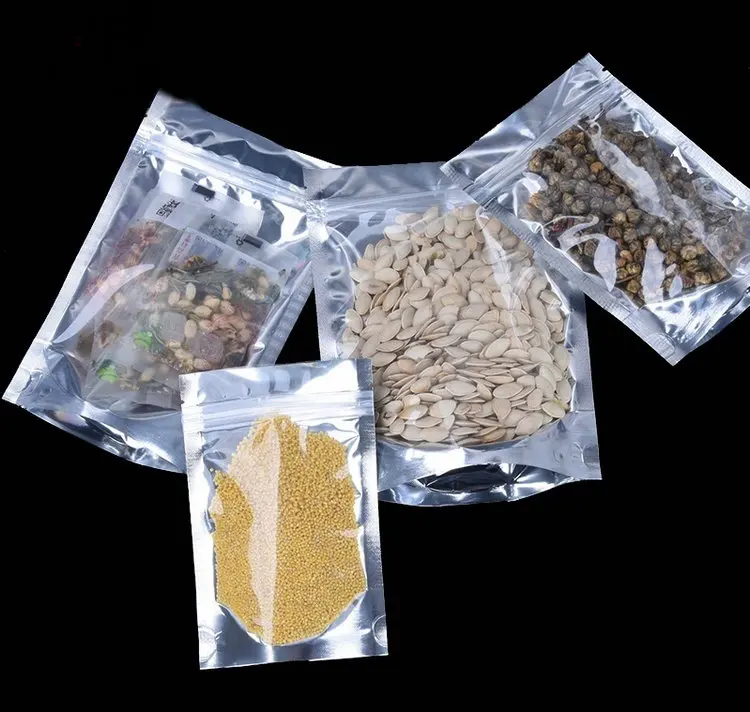 50 pcs/lot Aluminum Foil Front Clear Food Coffee Stand Up Resealable Zipper Plastic Retail Package Bag Ziplock Storage packaging
50 pcs/lot Aluminum Foil Front Clear Food Coffee Stand Up Resealable Zipper Plastic Retail Package Bag Ziplock Storage packaging