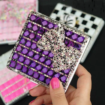 Holds 20 Cigarettes,Personality Cigarette Case,Fashion Cover Elastic Portable Women Cigarette Box Sleeve,Bling Crystal Bowknot
Holds 20 Cigarettes,Personality Cigarette Case,Fashion Cover Elastic Portable Women Cigarette Box Sleeve,Bling Crystal Bowknot